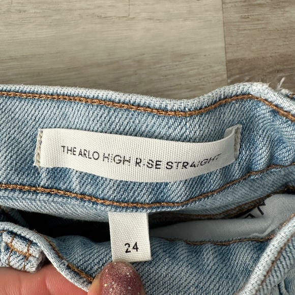 Aritzia Denim Forum Arlo Straight Jeans, 24 - Picture 7 of 9